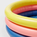 3 Ring Round Kiddie Pool - Yellow/Pink/Navy
