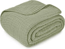 Muslin Blanket King 108" x 90" - Sage