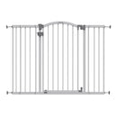 Extra Tall & Wide Baby Gate - Gray