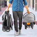 Chicco Mini Bravo Plus Travel System - Slate | Grey Mini Bravo Plus Slate