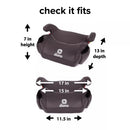 Solana Backless Booster Car Seat - Black