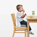 Booster Seat With Straps - Gray