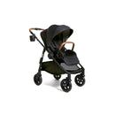 Poppy Whirl Full-Size Stroller - Shale: Metal Frame, Single Configuration, 25.4 lb, Plastic Tires