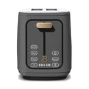 Beautiful 2-Slice Toaster With Touch-Activated Display, Oyster Gray