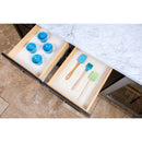 Grip Excel 2pk 12"x20' Bright White: Non-Adhesive Shelf & Drawer Liners for Kitchen Cabinets, Solid White