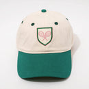 Tennis Hat - Cream/Green