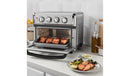 Air Fryer Toaster Oven with Grill - Silver