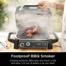 Woodfire Outdoor Grill & Smoker, 7-in-1 Master Grill - Grey