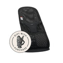 Baby Bouncer Bliss Mesh + Baby Carrier Mini Bundle - Anthracite