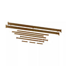 Winston Full Size Bed Conversion Kit - Vintage Gold