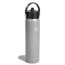 24oz Wide Mouth Flex Straw Water Bottle Birch