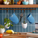 Mini Oven Mitt Set - Blue