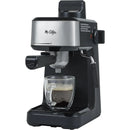 4-Shot Steam Espresso Cappuccino and Latte Maker with Stainless Steel Frothing Pitcher