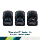 Crosstown Slim All-in-One Convertible Car Seat - City Storm 2