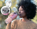 16 Oz. Personal Portable Blender with Leak Proof Lid - Dusty Pink BC100PK
