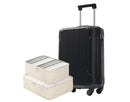 20" Hardshell Carry-On Luggage - Black