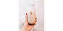 Glass Milk Bottles - Set of 2