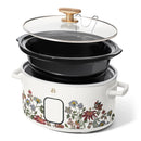 Programmable 6 Qt Slow Cooker - Wildflower White Icing