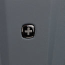 Hardside Medium Checked Suitcase - Dark Gray