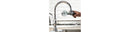 PLUS Faucet Horizontal Mount Water Filtration System Chrome