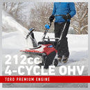 Toro Power Clear 821 QZE (38757) 21" Snow Blower Single-Stage Electric Start Toro Premium 252cc Engine