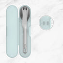 Reusable Stainless Steel Travel Utensil Set with Carrying Case