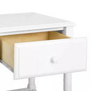 Jenny Lind Spindle Nightstand - White