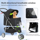 Foldable Pet Stroller - Black