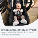 Willow Brook S+ Baby Travel System, Infant Car Seat and Stroller Combo - Raven Black