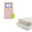 Breathable Baby Crib Mattress - Pink