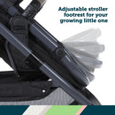 OnBoard Slide 6-in-1 Travel System with Safety Slide Base - Gray