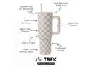 40oz Trek Checkmate Straw Tumbler