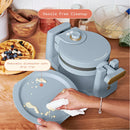 Rotating Belgian Waffle Maker - Cornflower Blue