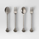 Coastal Metal Spoons and Forks Set