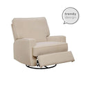 Rylan 4-in-1 Swivel Glider Rocker Recliner Chair - Beige