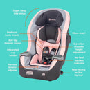 Trooper Slim 3-in-1 Convertible Car Seat - Quartz Pink