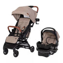 York Compact Stroller Travel System with EZ-Lift Pro Infant Car Seat - Cosmic Brown