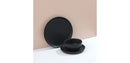 18-Piece Stoneware Dinnerware Set - Matte Black