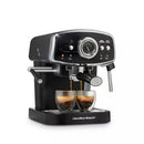 Retro Slide Espresso Machine 40730: Electric Coffee Maker - Black