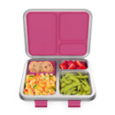 Stainless Steel Bento-Style Lunch Box - Fuchsia