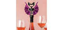 Bat-Shaped Corkscrew and Bottle Opener - Black/Purple