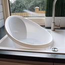Baby Bath Tub Bundle - White / Grey