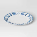 13" Stoneware Serve Platter Blue Floral - Threshold™
