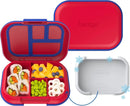 Kids Leak-Proof Lunch Box - Red/Royal