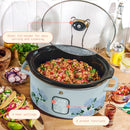 Programmable Slow Cooker - Hydrangea Floral