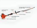 ECHO SHC-225 Hedge Trimmer 20" Dbl Sided Extended Reach 21.2cc I-30 Start Engine