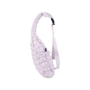 Quilted Sling Bag - Dusty Pink