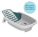 Sure Comfort 4-in-1 Reclining Newborn to Toddler Baby Bathtub - White