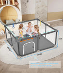 Dripex Baby Playpen - 48" x 48" Play Yard for Babies and Toddlers