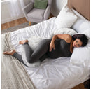Total Body Pillow with Removable Cover - Grey